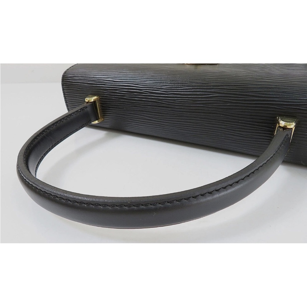 Louis Vuitton Black Satchel with Gold Hardware - Picture 10 of 12